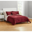 Mainstays Twin XL Red Velvet 7-Piece Bedding Set
